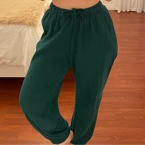 SOLD UltraFleece Boyfriend Sweatpants in Green, size S
